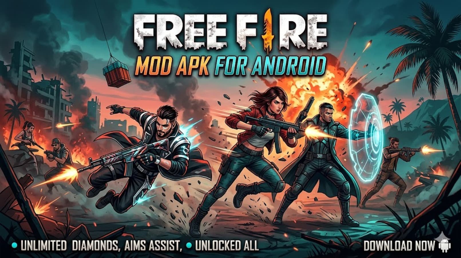 Download Free Fire MOD APK for Android (Latest Version)